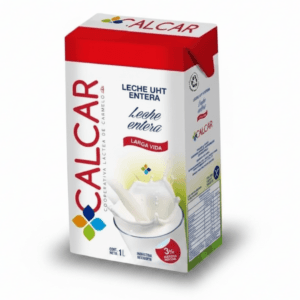 Leche UHT Entera Calcar 1L (12 unidades)