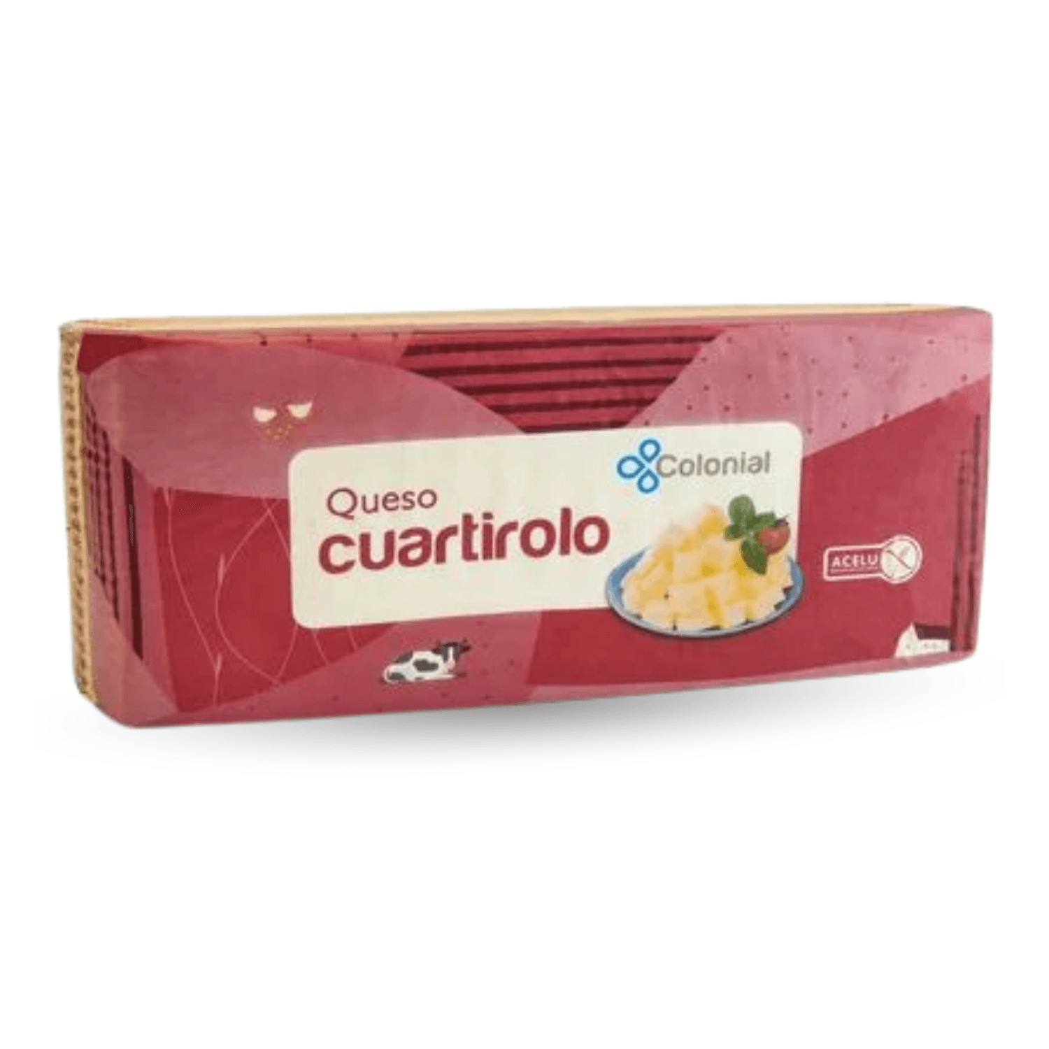 Queso Cuartirolo Colonial 3,6kg Barra