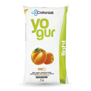 Yogur Semidescremado Light Durazno Colonial 1L