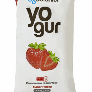 Yogur semidescremado. Frutilla Colonial 1 lt