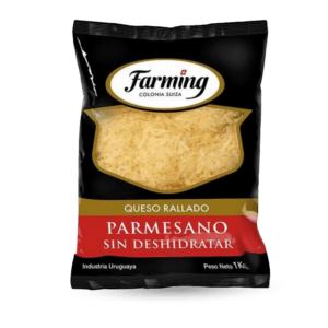 Queso Parmesano Rallado Grueso Farming 200g