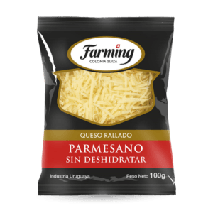 Queso Parmesano Rallado Grueso Farming 100g