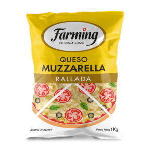 Queso Muzzarella Rallada Farming 1kg