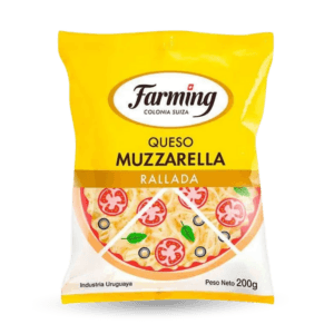 Queso Muzzarella Rallada Farming 200g