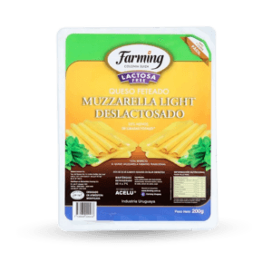 Queso Muzzarella Light Deslactosado en Fetas Farming 200g
