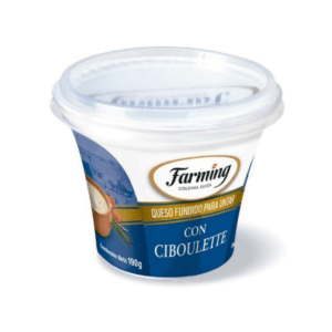 Queso Untable Con Ciboulette Farming 190g