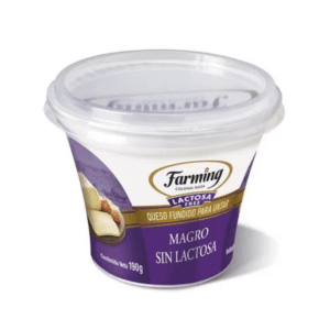 Queso Untable Magro Deslactosado Farming 190g