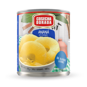 Ananá en Almíbar Cosecha Dorada 830g
