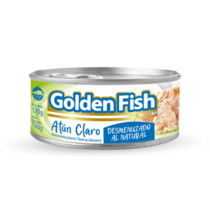Atún Desmenuzado al Natural Golden Fish 170g (caja 48 unidades)