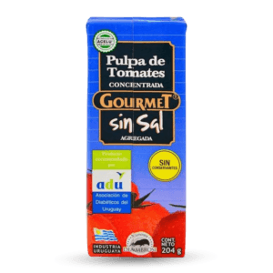 Pulpa de Tomate Concentrada Gourmet Sin Sal 206g (caja x 24 unidades)
