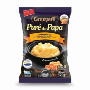Puré de Papa Completo Sabor Queso Gourmet 120g (caja x 12 unidades)