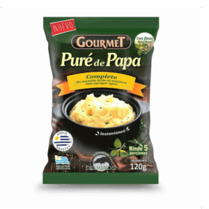 Puré de Papa Completo con Finas Hierbas Gourmet 120g (caja x 12 unidades)