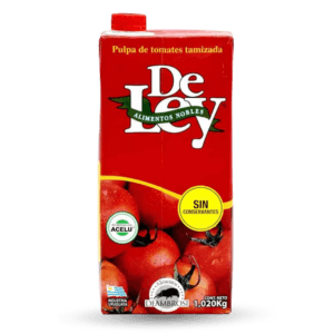 Pulpa de Tomate Tamizada De Ley 1kg (caja x 12 unidades)