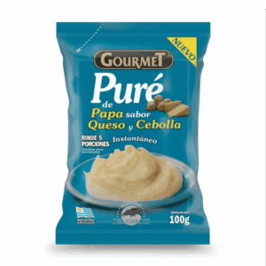 Puré de Papa Gourmet Sabor Cebolla y Queso 100g (caja x 12 unidades)