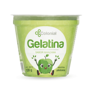 Gelatina Sabor Manzana 120g