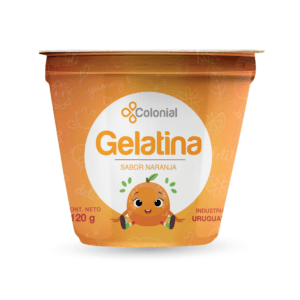Gelatina Sabor Naranja 120g