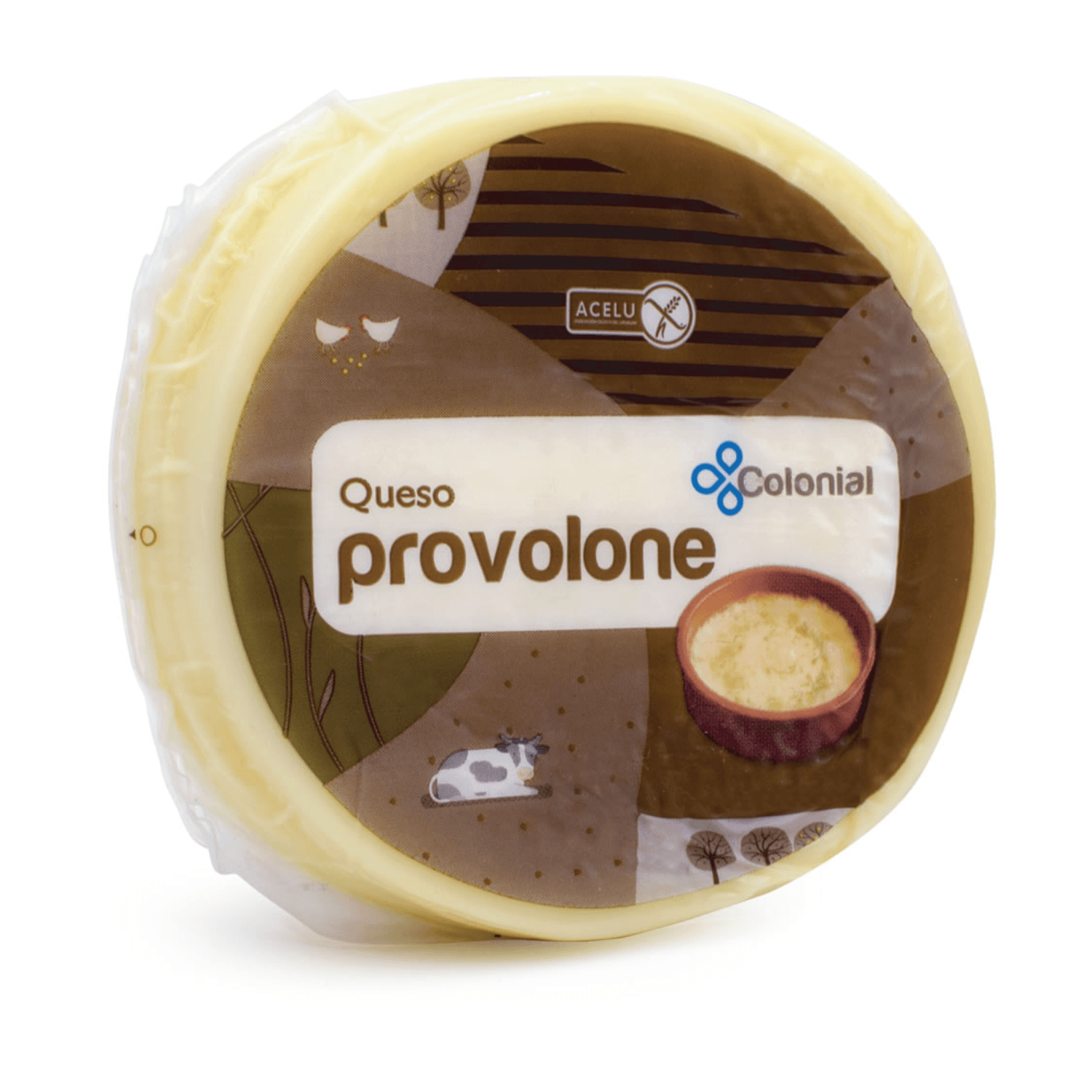 Queso Provolone/Parrillero 2 Fetas Colonial 250g