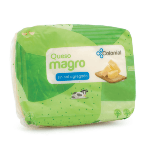 Queso Magro Con Sal Fraccionado Colonial 450g