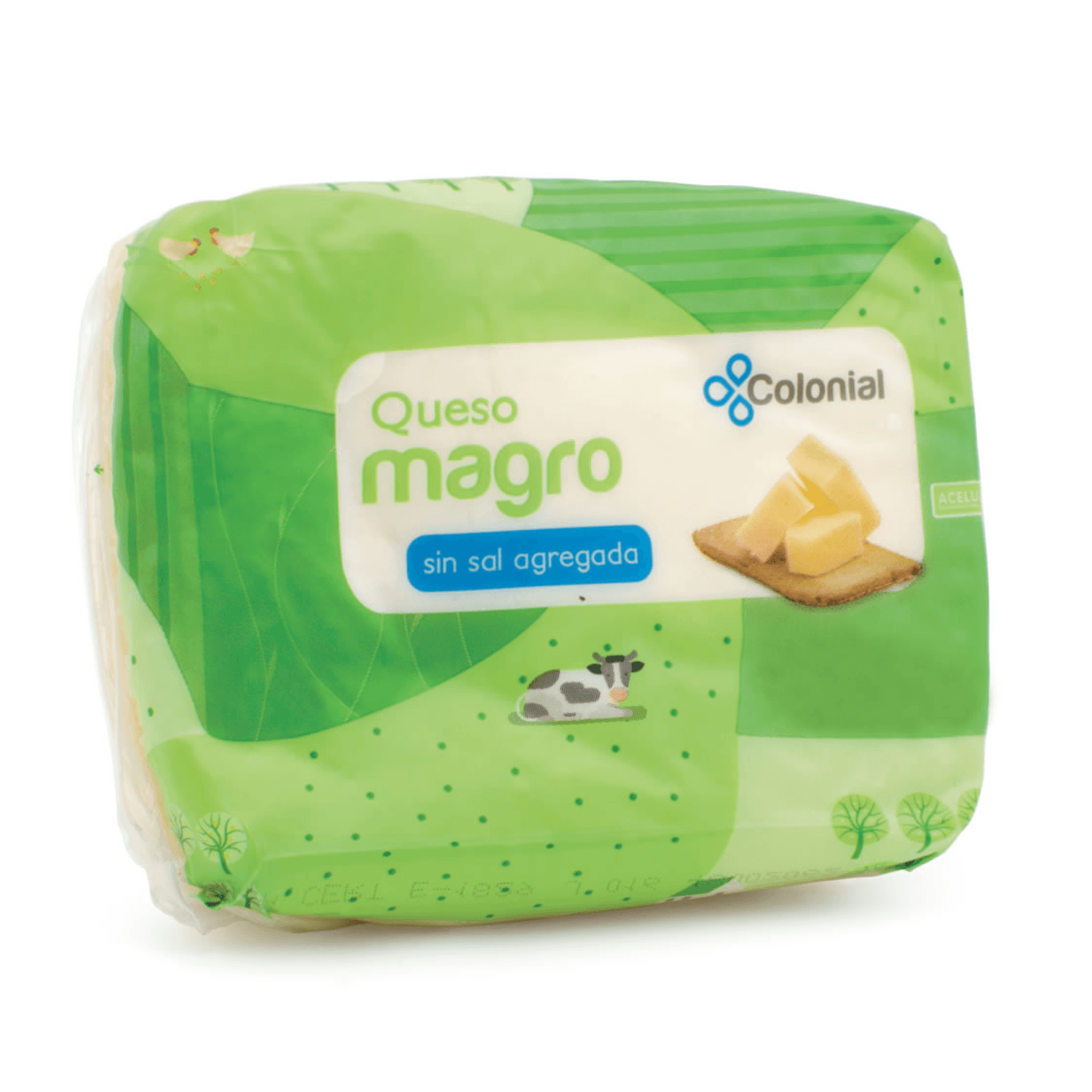 Queso Magro Con Sal Fraccionado Colonial 450g