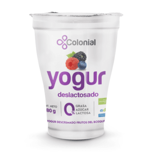 Yogur Light Deslactosado Frutos del Bosque Colonial 180g