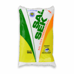Sal Sek Fina Yodofluorada 500g (caja x 30 unidades)