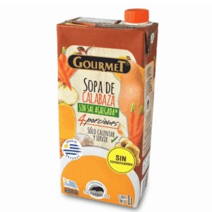 Sopa de Calabaza Sin Sal Gourmet 1L (caja x 12 unidades)