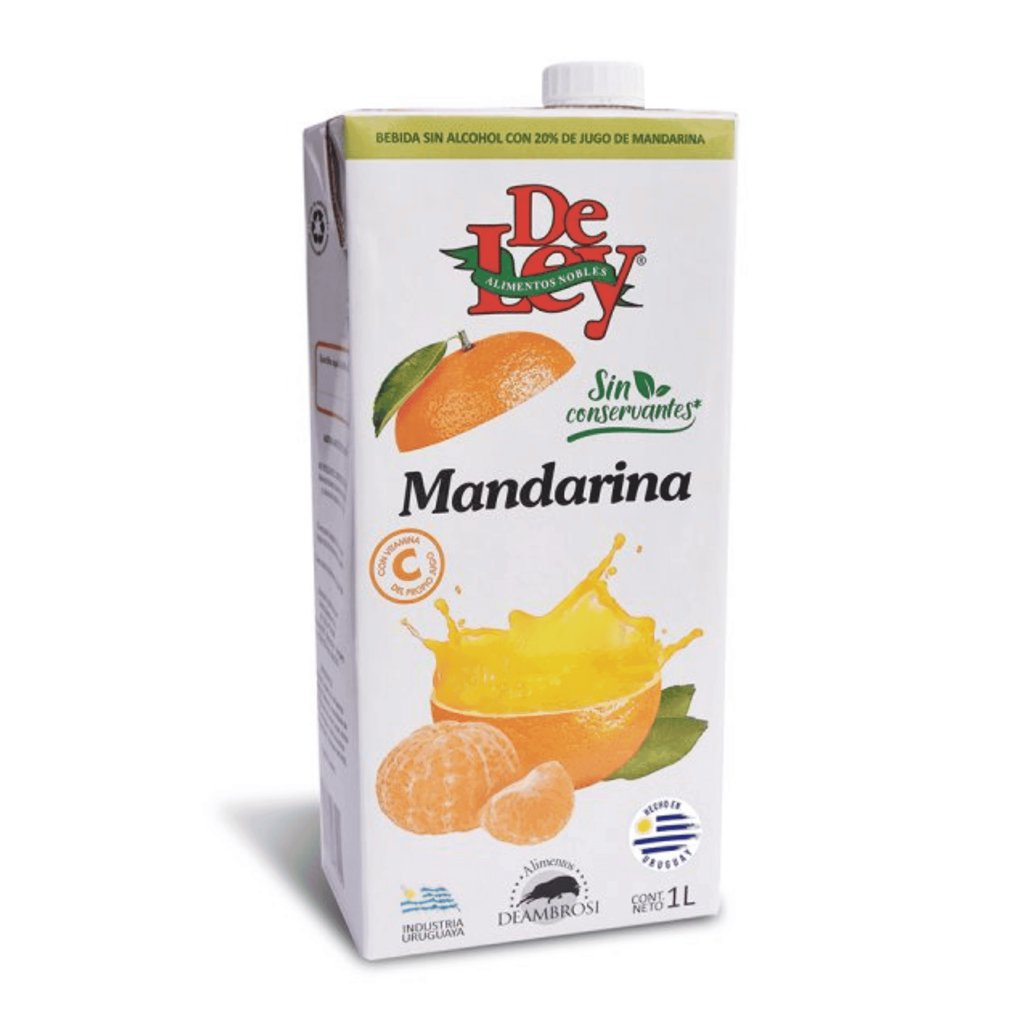 Jugo de Mandarina De Ley 1L (caja x 12 unidades)