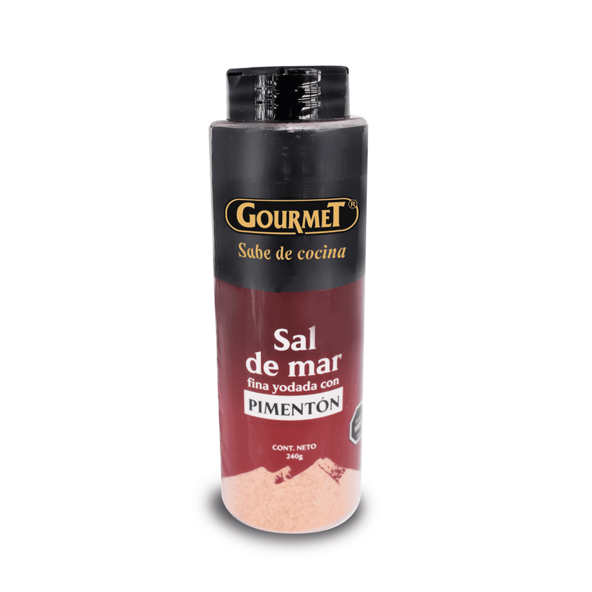 Sal de Mar con Pimentón 240g (caja x 6 unidades)