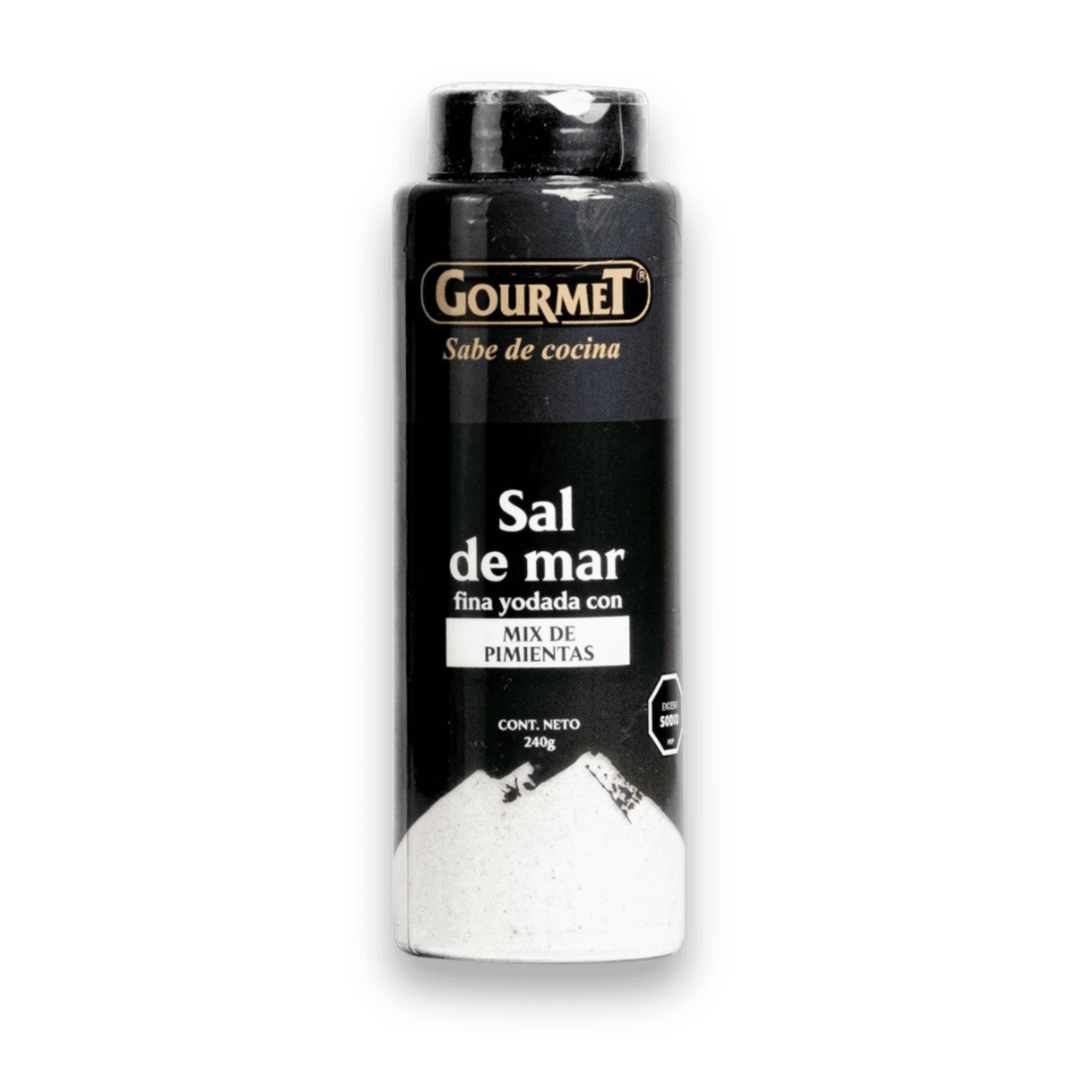 Sal de Mar con Mix de Pimientas 240g (caja x 6 unidades)