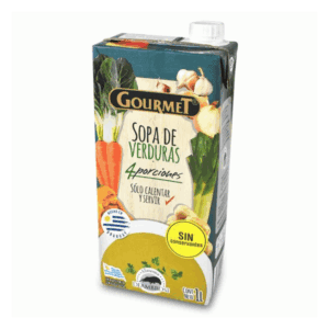 Sopa de Verduras Gourmet 1L (caja x 12 unidades)