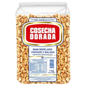 ZZ-Mani Tostado y Salado x 1kg Cosecha Dorada