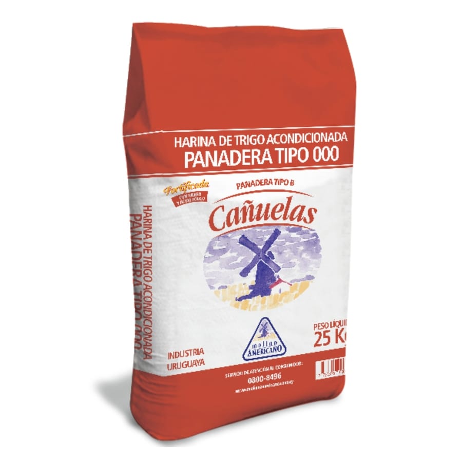 Harina Panadera Cañuelas 000 25 Kg