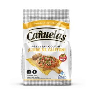 Premezcla p/ Pizza-Pan s/tacc Cañuelas x 14uni de 500grs