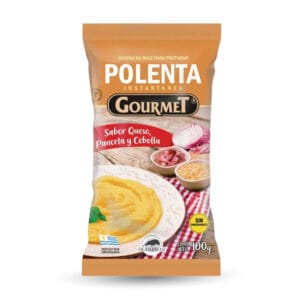 Polenta Gourmet Panceta, Queso y Cebolla 400grs - caja x 12
