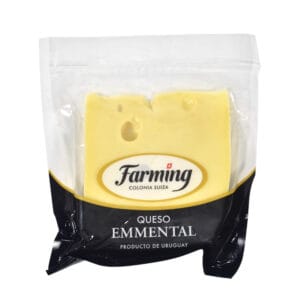 Q. Emmenthal fracción Farming - aprox 300grs - caha 15 un